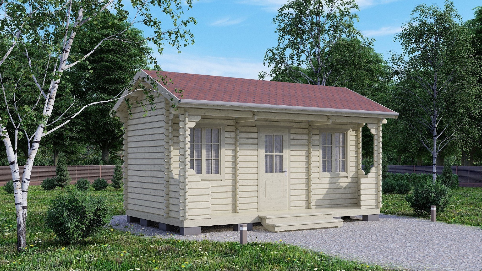 Домик дачный КБ Мини 129