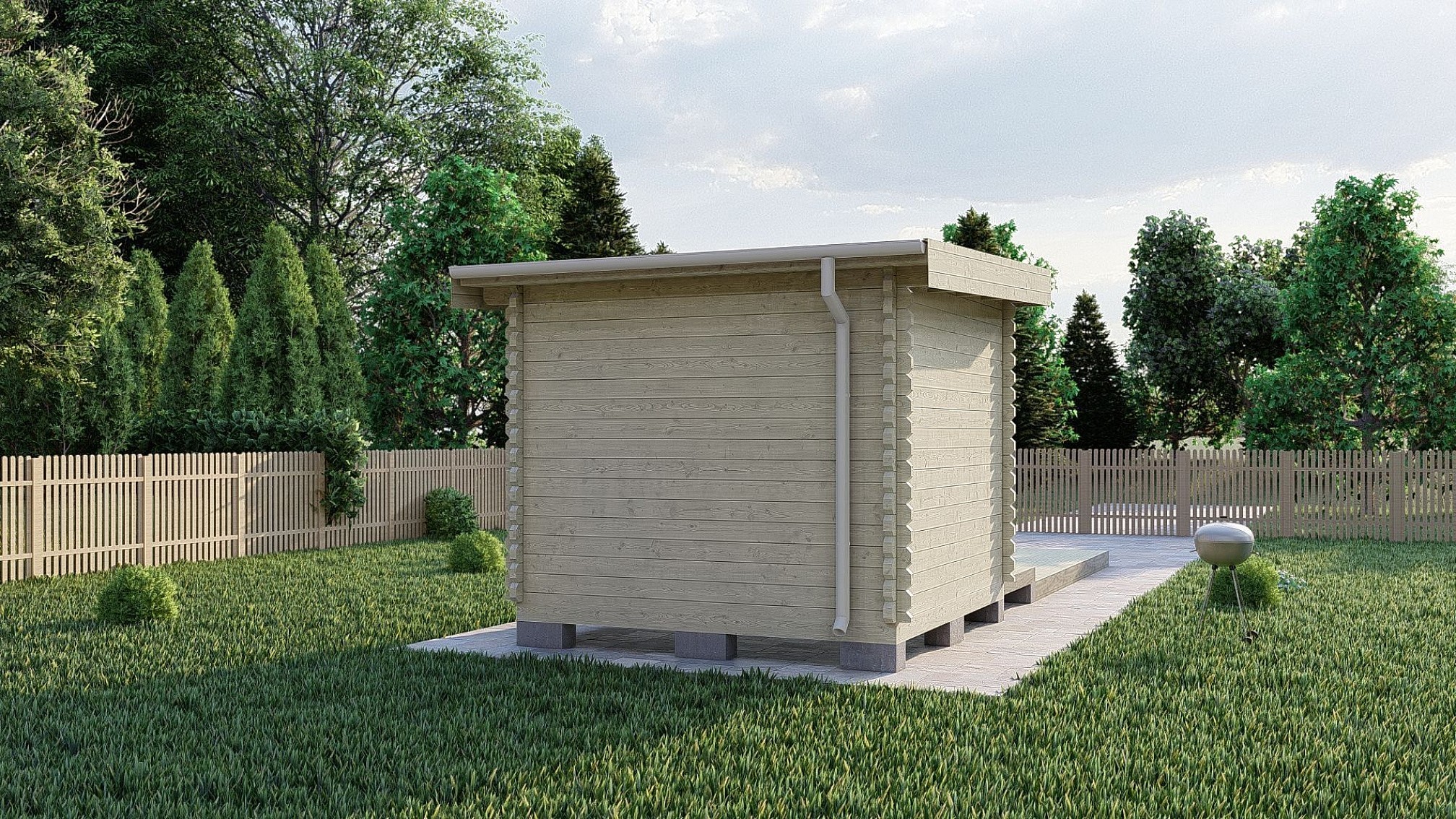 Садовый дом СК Мини 156